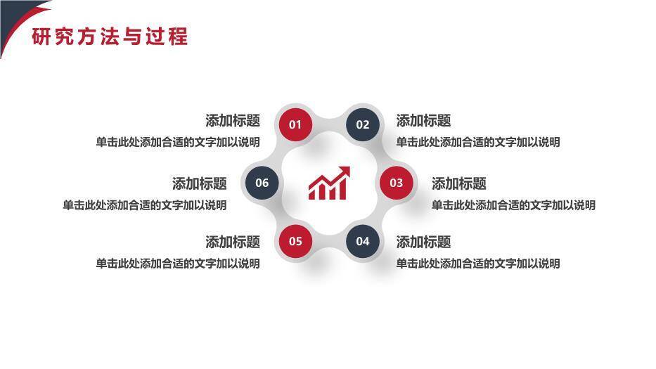 红色商务风毕业开题答辩PPT模板1