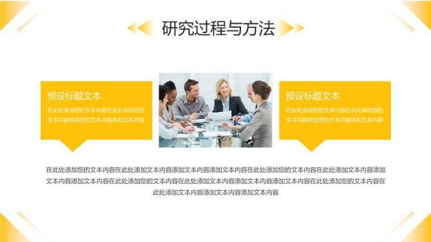 黄色商务风毕业答辩开题报告PPT模板1