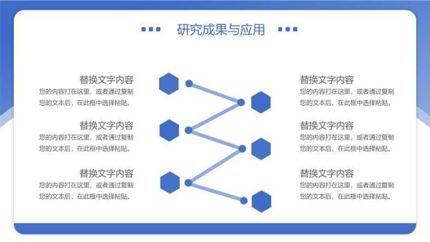 蓝色极简风标准毕业论文答辩PPT模板5