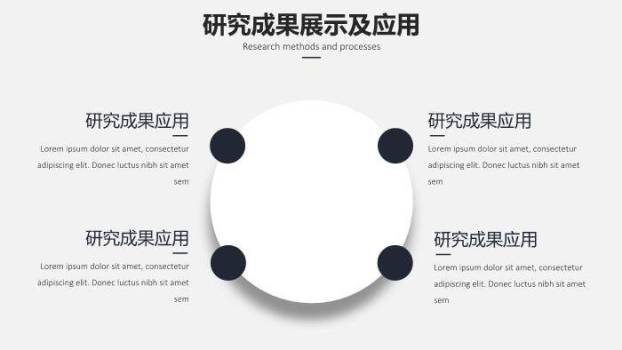 蓝色极简风深蓝质感答辩PPT模板3