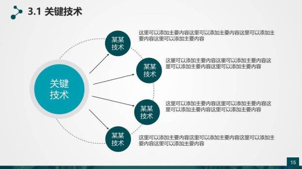 蓝色简约风动态论文答辩PPT模板6