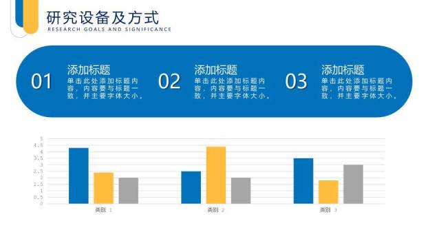 蓝色简约风高校毕业答辩PPT模板1