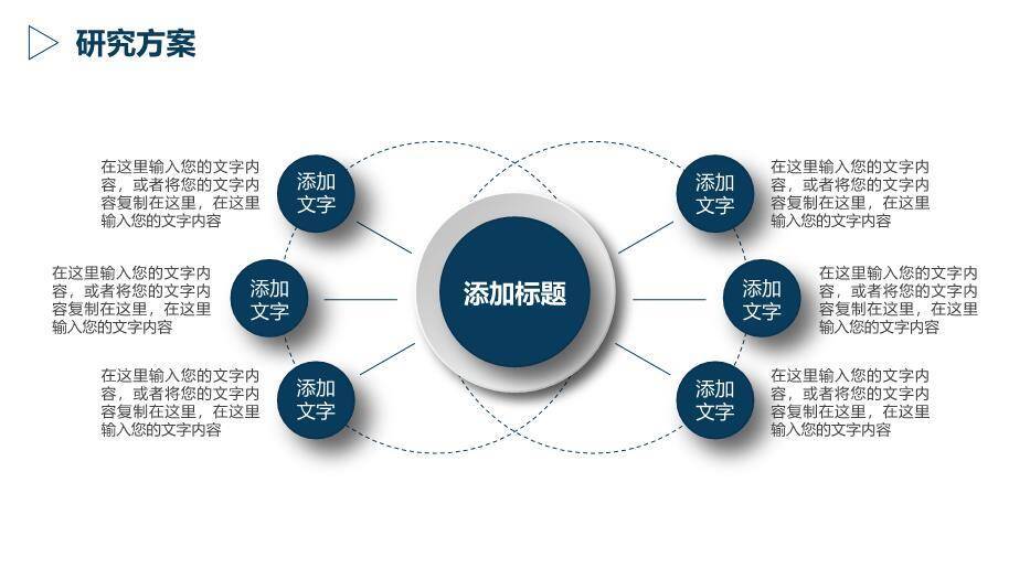 蓝色简约风经济管理学院论文答辩PPT模板4