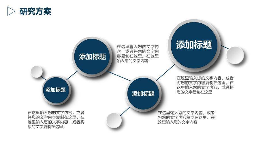 蓝色简约风经济管理学院论文答辩PPT模板5