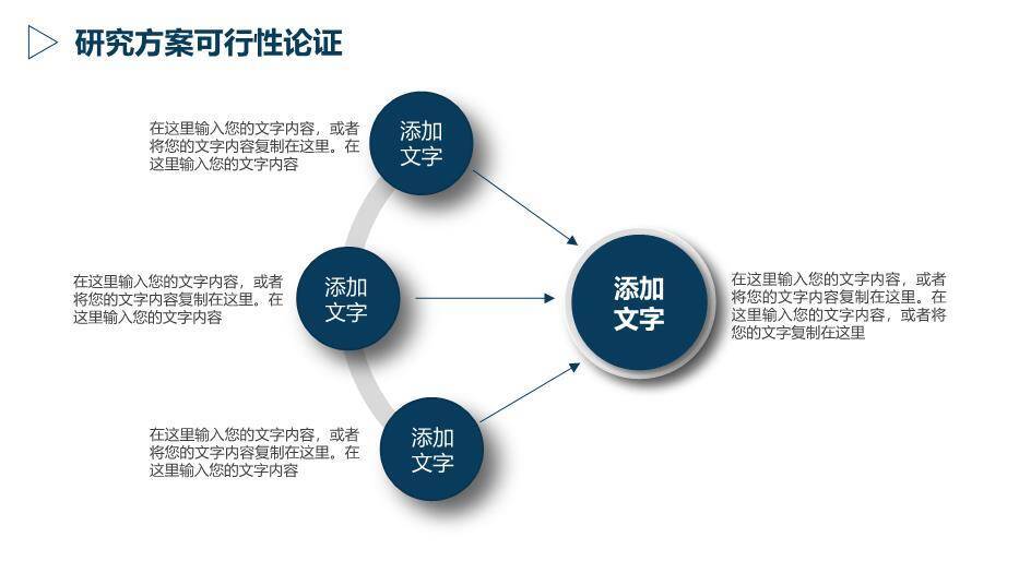 蓝色简约风经济管理学院论文答辩PPT模板6
