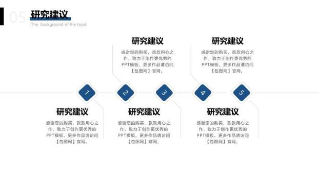 蓝色简约风通用开题报告答辩PPT模板9