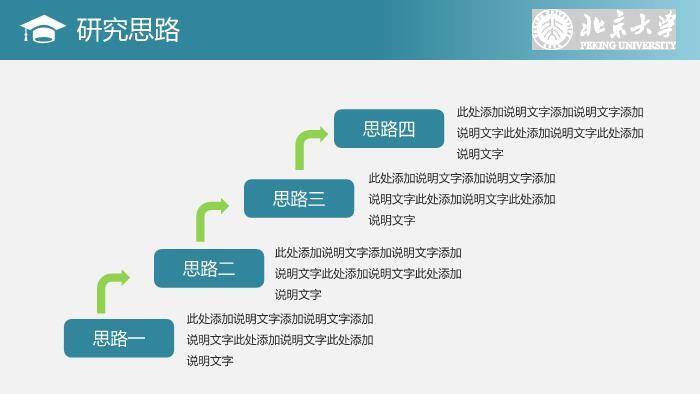蓝色商务风通用开题报告论文答辩PPT模板1