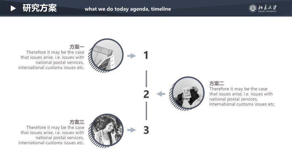 蓝色商务风学术论文答辩PPT模板6