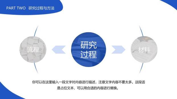 蓝色学术风开题报告答辩PPT模板1