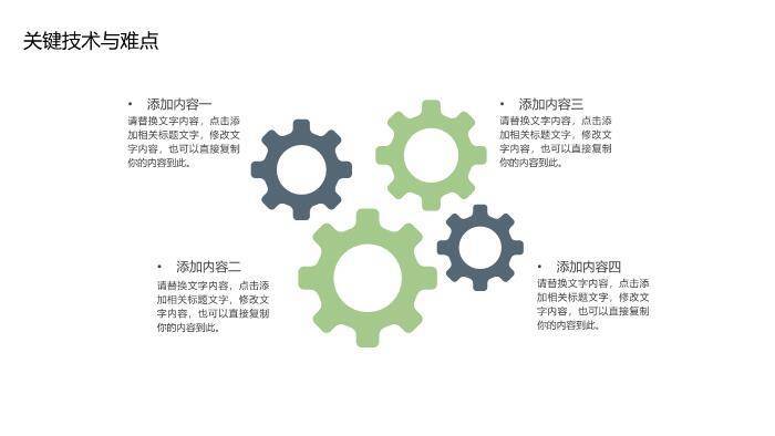 绿色极简风开题报告学术答辩PPT模板8