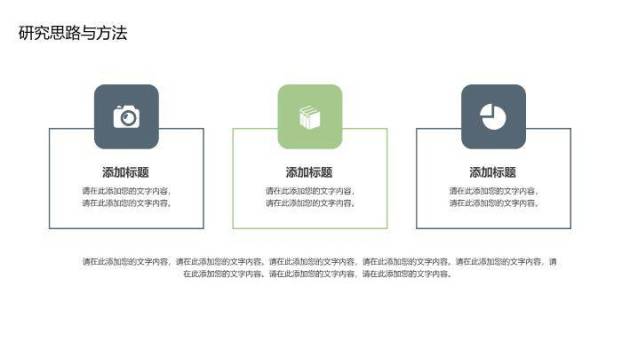 绿色极简风开题报告学术答辩PPT模板7