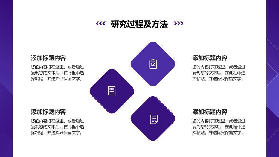 紫色极简风毕业论文答辩PPT模板1