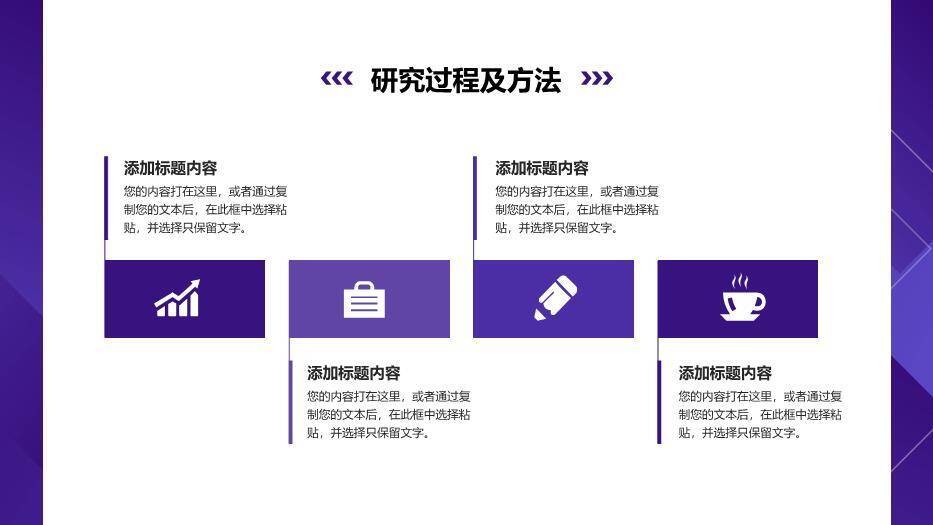 紫色极简风毕业论文答辩PPT模板2