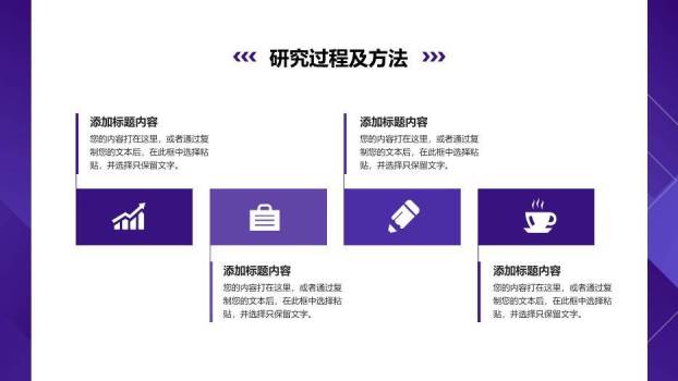 紫色极简风毕业论文答辩PPT模板2