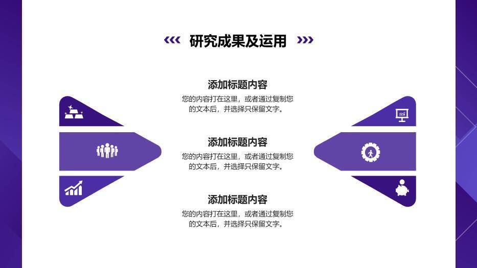 紫色极简风毕业论文答辩PPT模板6