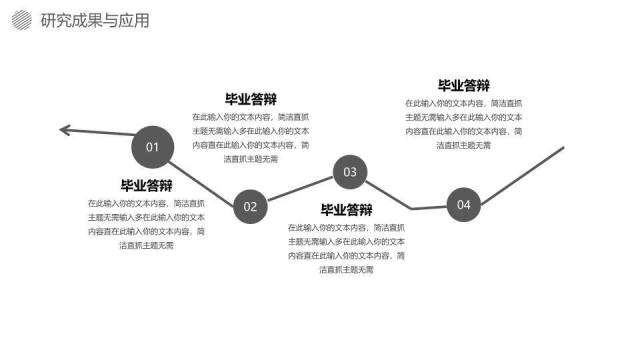 棕色学术风毕业答辩PPT模板4