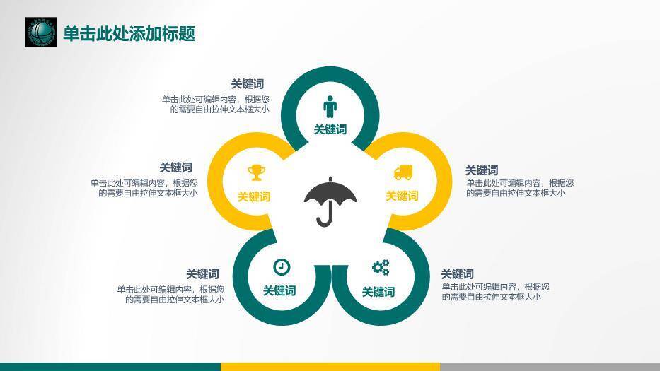 绿色简约风国家电网PPT模板(4)2