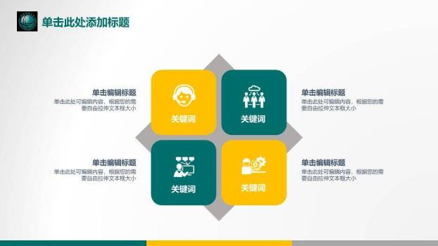 绿色简约风国家电网PPT模板(4)6