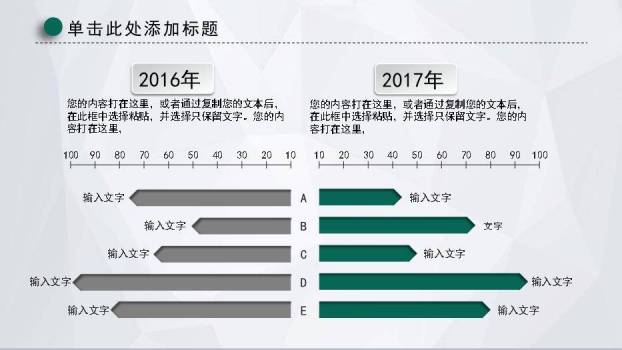 绿色简约风国家电网通用PPT模板4