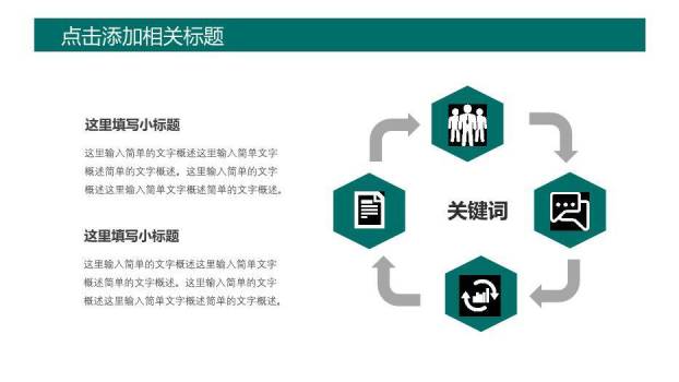 绿色简约风国家电网专用PPT模板(2)8