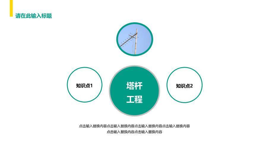 绿色商务风国家电网安全工作规范PPT模板9