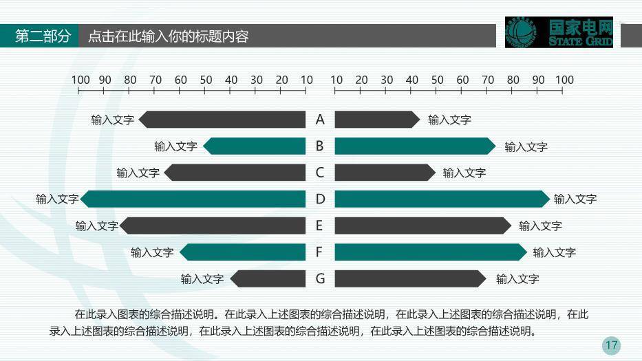 绿色商务风国家电网报告PPT模板8