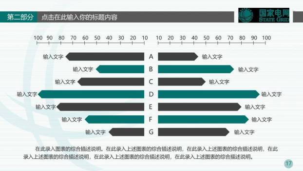 绿色商务风国家电网报告PPT模板8