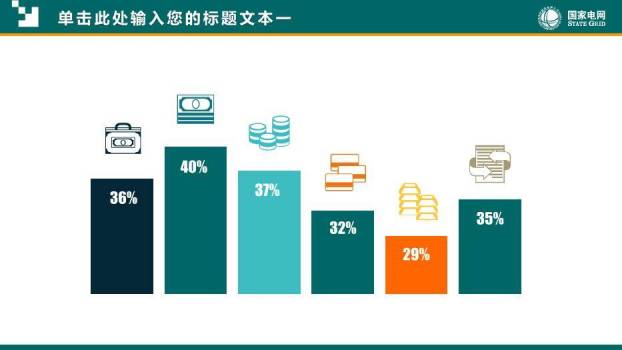 绿色商务风国家电网专用PPT模板2