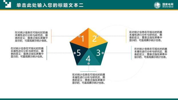 绿色商务风国家电网专用PPT模板7
